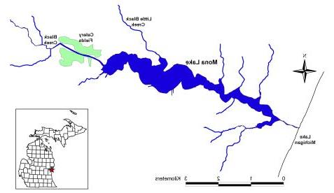 Muck fields map